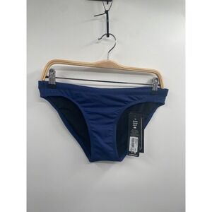 NWT Watermen Swim Bottoms Women's Large Navy Blue Pull-On Elastic Waist Beach